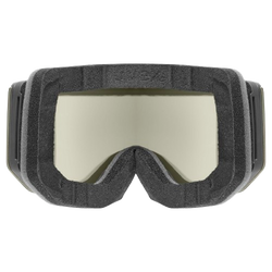 Uvex lace ATTRACT FM Black Matt/Mirror Blue + spare lens - 2025/26
