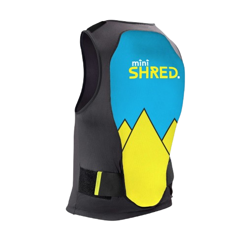 SHRED MINI BACK PROTECTOR VEST ZIP – JUNIOR - 2025/26