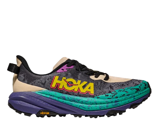 Pantofi bărbați Hoka Speedgoat 6 Oatmeal/Mountain Iris