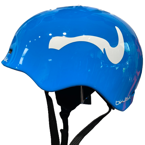 Cască BULLSKI Mick Cyan Blue Junior Helmet
