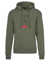 Bluza cu glugă Van Deer Logo Hoodie Khaki - 2024/25