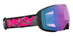 Ochelari de schi Oakley Flight Deck M Black Wired/Prizm Snow Iced Iridium - 2025/26