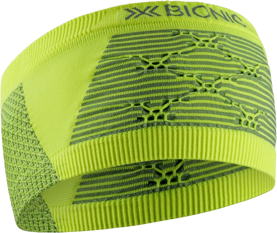 Bentiță X-bionic Headband HI Vis Yellow/Grey - 2025/26