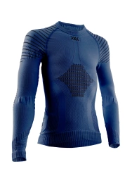Tricou X-Bionic Invent 4.0 Shirt LG SL Junior Marine/Black - 2025/26