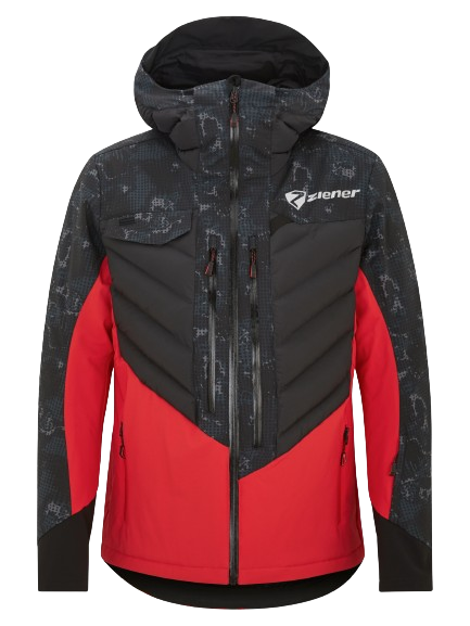Geaca de schi Ziener RCE Coach Jacket Unisex Red - 2024/25