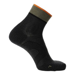 Șosete de exterior UYN Man Trekking One Low Cut Socks Anthracite/Green