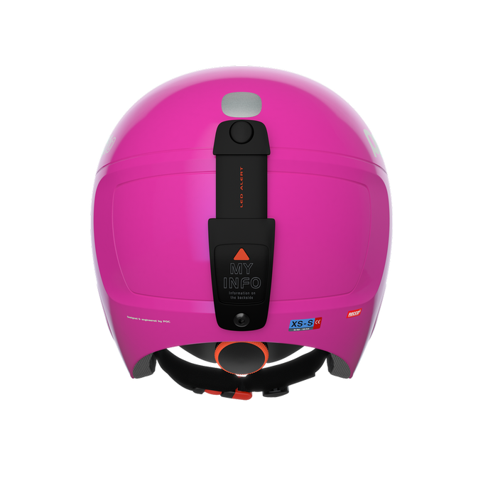 Cască POC Pocito Skull Fluorescent Pink - 2025/26