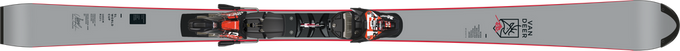 Schiuri Schiuri Van Deer SL FIS WC + XComp 12 GW Black/Flo Red - 2025/26