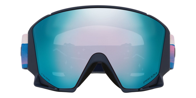 Ochelari de schi Oakley Flow Scape L Mikaela Shiffrin Signature/Prizm Snow Sapphire Iridium + Additional lens Prizm Snow Iced Iridium - 2025/26