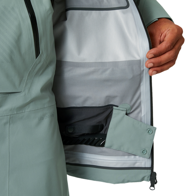 Geaca de ski Helly Hansen Ridge Infinity Shell Jacket Cactus - 2024/25 