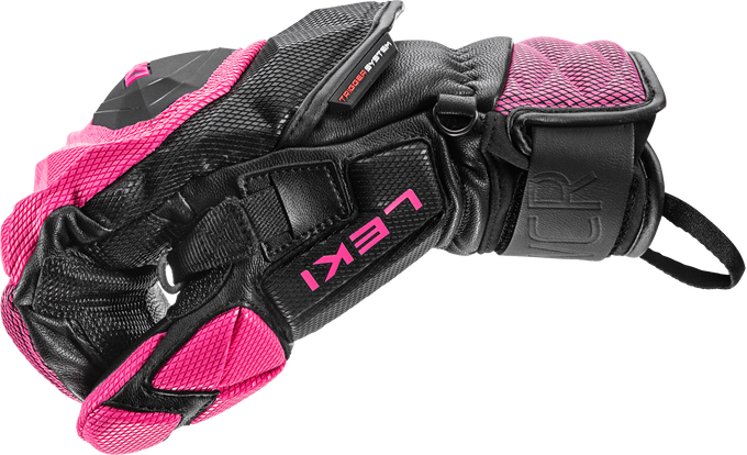 Mănuși LEKI WCR Venom SL 3D Mitt Pink - 2025/26