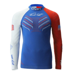 Lenjerie termică UYN Natyon 3.0 USA Bode Miller UW Shirt LG SL Turtle Neck - 2025/26
