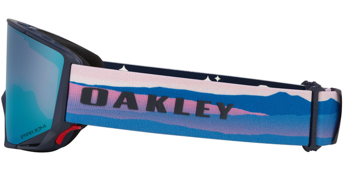 Ochelari de schi Oakley Flow Scape L Mikaela Shiffrin Signature/Prizm Snow Sapphire Iridium + Additional lens Prizm Snow Iced Iridium - 2025/26