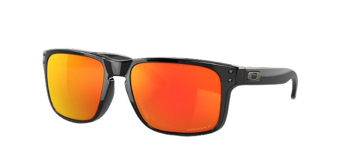 Ochelari de vedere Oakley Holbrook Prizm Ruby Polarized Lenses/Polished Black Frame