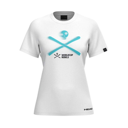 Tricoul HEAD Rebels T-Shirt Women White - 2025/26