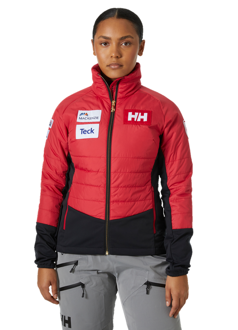 Geaca izolatoare Helly Hansen World Cup Insulator Jacket Red - 2023/24