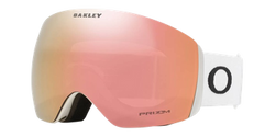 Ochelari de schi Oakley Flight Deck L Matte White/Prizm Rose Gold - 2025/26