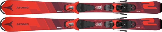 Schiuri Atomic Redster J2 100-120 + C 5 GW Red/Black - 2024/25