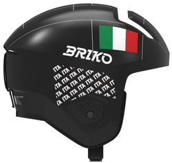Cască Briko Vulcano 2.0 Italia Shiny/Black White - 2024/25