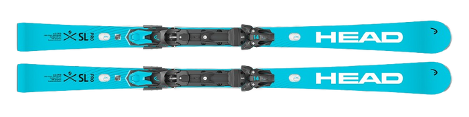 Schiuri HEAD Worldcup Rebles E-SL Pro + Freeflex ST 14 - 2024/25