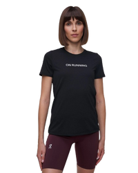 Tricou On Running RUN ON-T Women Black - 2025