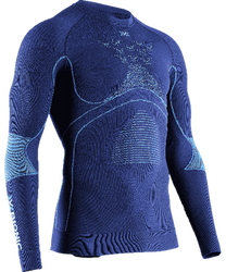 Cămașă termică X-bionic Energy Accumulator 4.0 Shirt LG SL Men Navy/Blue - 2023/24