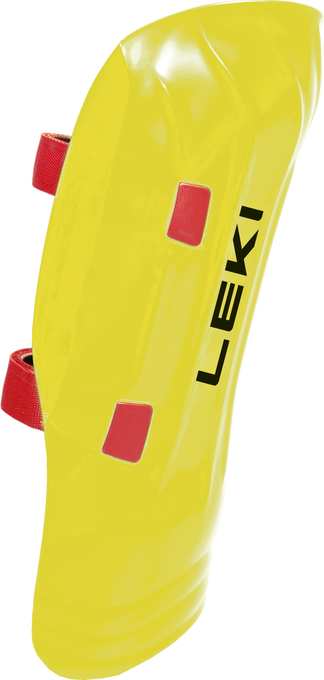 Apărători pentru tibie LEKI Shin Guard Worldcup Pro Junior Neon 