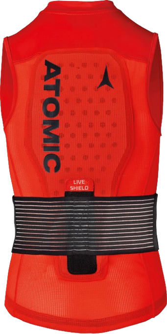 Protecția spatelui Atomic Live Shield Vest JR Red - 2024/25