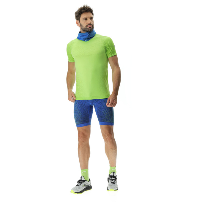 Tricou de alergare UYN Man Running Exceleration OW Shirt SH_SL Lime/Sulphur Spring