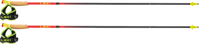 Bețe de alergare LEKI Ultratrail FX One Superlite Red Trail Running Poles