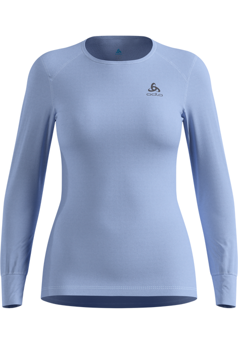 Tricou Termic Odlo Active Warm BL Top Crew Neck L/S Woman Blue Heron - 2025/26
