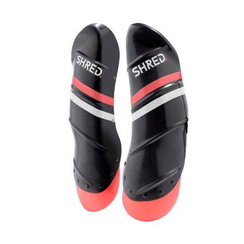 Apărători de tibie SHRED Carbon Carbon/Rust PRO - 2025/26
