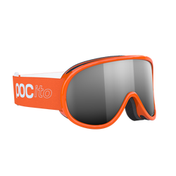 Ochelari de protecție POC Pocito Retina Fluorescent Orange/Partly Sunny Silver - 2025/26