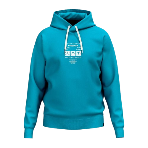 Tricoul cu glugă HEAD WCR Hoodie Unisex Blue - 2025/26