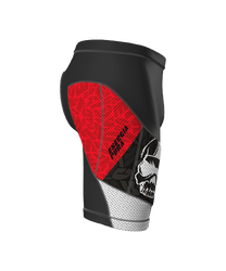 Pantaloni scurți cu protecții Energiapura Panta Racing Red/Black - 2024/25