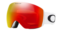 Ochelari de protecție Oakley Flight Deck L Matte White/Prizm Snow Torch Iridium - 2025/26