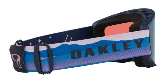 Ochelari de schi Oakley Flow Scape M Mikaela Shiffrin Signature/Prizm Snow Sapphire Iridium + Additional lens Prizm Snow Iced Iridium - 2025/26