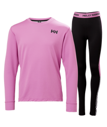 Lenjerie de corp termică Helly Hansen Helly Hansen JR HH LIFA® Active Set Meta Pink - 2025/26