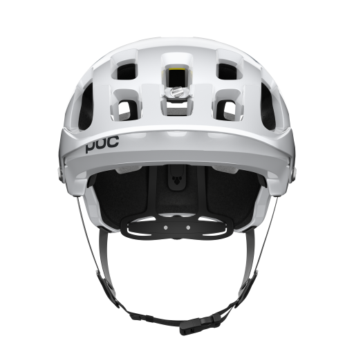 Cască de ciclism POC Tectal Race MIPS Hydrogen White/Uranium Black 2025