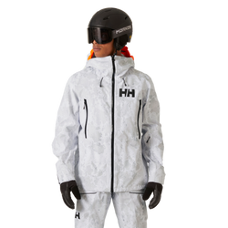 Geaca de ski Helly Hansen Sogn Shell 2.0 Jacket Grey Fog Snow Camo Aop - 2024/25 