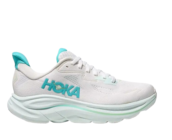 Pantofi pentru femei Hoka Clifton 10 White/Cielo Blue