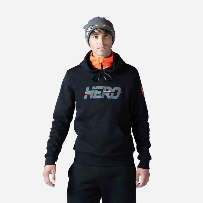 Băiat Rossignol Hero Hoodie Black - 2023/24