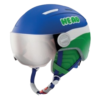Cască HEAD Mojo Visor Blue/Green - 2025/26