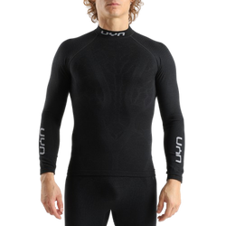 Lenjerie termică UYN Man Elevatyon Biomorph UW Shirt Long SL Turtle New Neck Black - 2025/26