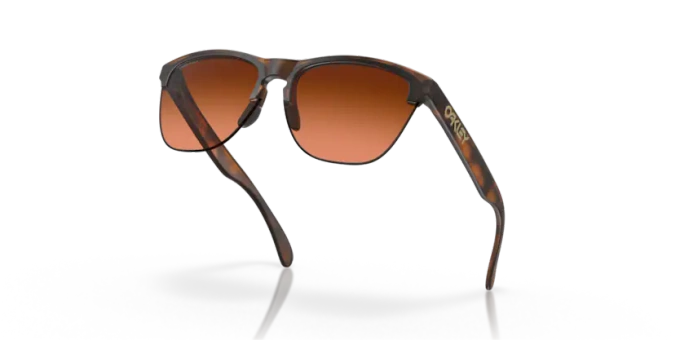 Ochelari de vedere Oakley Frogskins Lite Matte Brown Tortoise/ Prizm Brown Gradient