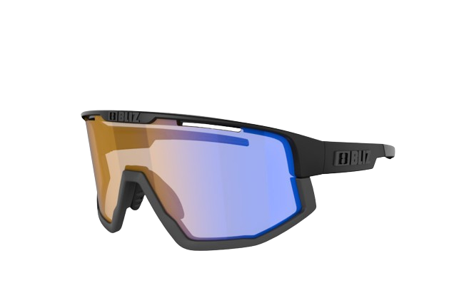 Ochelari de vedere BLIZ Fusion Nano Nordic Light Matt Black/Coral Orange Blue