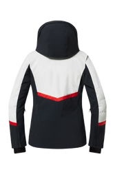 Jachetă de schi Descente Iriss Super White/Electric Red - 2025/26