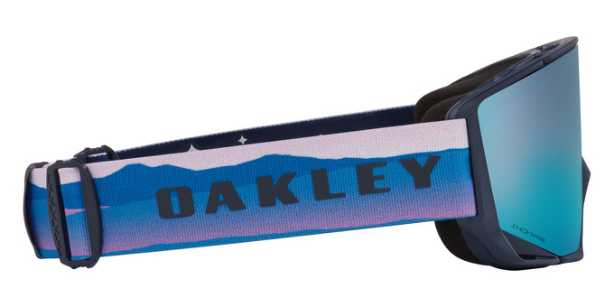 Ochelari de schi Oakley Flow Scape M Mikaela Shiffrin Signature/Prizm Snow Sapphire Iridium + Additional lens Prizm Snow Iced Iridium - 2025/26