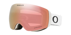 Ochelari de schi Oakley Flight Deck M Matte White/Prizm Rose Gold - 2025/26