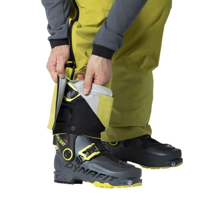 pantaloni de schi de tură Dynafit Blacklight 3L Pants Golden Lime  - 2025/26